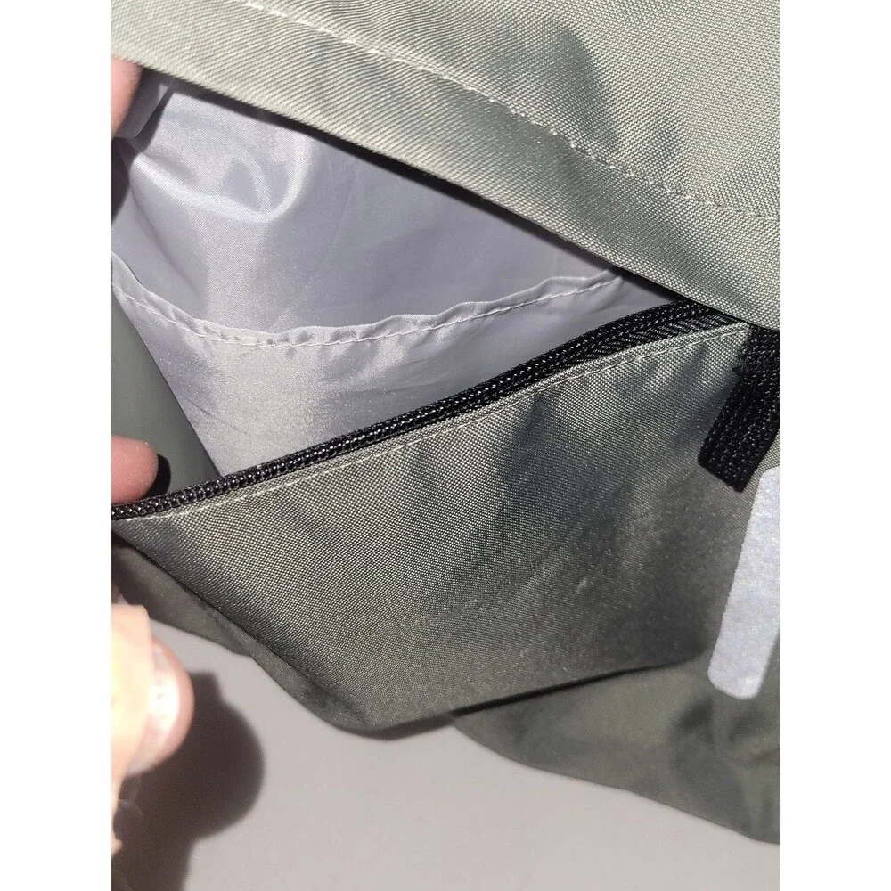 Green backpack